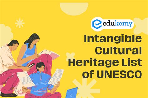 Intangible Cultural Heritage List of UNESCO - Edukemy