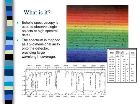 PPT - Echelle Spectroscopy PowerPoint Presentation, free download - ID ...