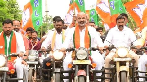 Bandi Sanjay నేటి నుంచిమూడో విడత ప్రజా సంగ్రామ యాత్ర Bjp Lbandi