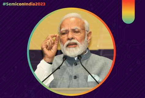 Pm Narendra Modi Inaugurate Semiconindia 2023 In Gandhinagar