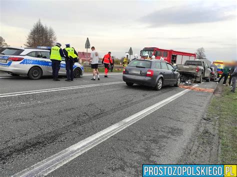 Zderzenie Samochod W Na Obwodnicy Opole Wrzoski Zdj Cia