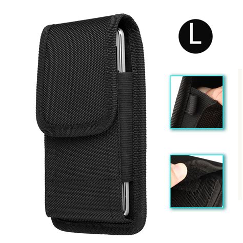 Cell Phone Belt Holster Rugged Nylon Belt Clip Case Cell Phone