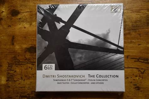 Dmitri Shostakovich The Collection Cd Box Set Symphonies Violin