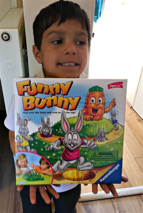 Ravensburger Funny Bunny Game Review - In The Playroom