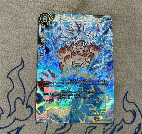 Son Goku The Awakened Power TB1 097 SCR Dragon Ball Super Card Game