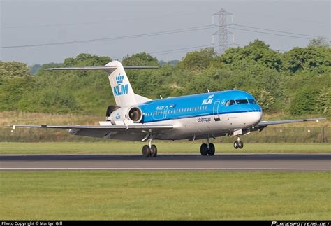 Ph Kzh Klm Cityhopper Fokker F Mark Photo By Martyn Gill