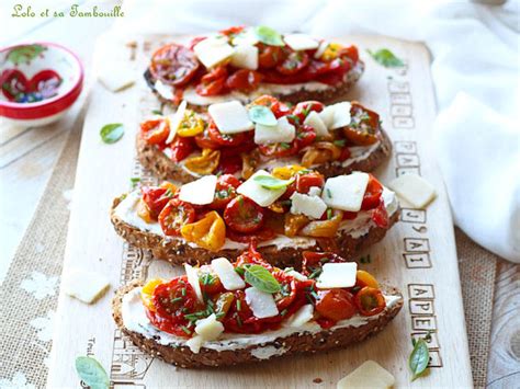 Recettes De Bruschetta Et Poivrons