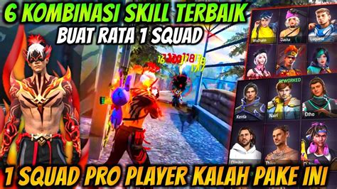 Skill Rata Squad Kombinasi Skill Karakter Free Fire Terbaik