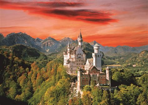 Puzzle Neuschwanstein Castle Deutschland Teile