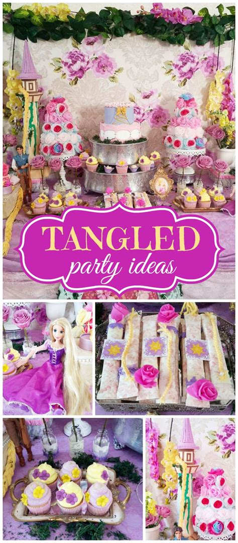 Rapunzel Birthday Rapunzel Party Catch My Party Rapunzel Party Tangled Birthday Party