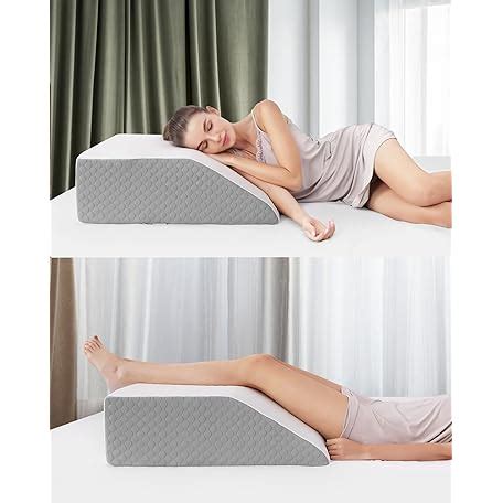 Mua Forias Memory Foam Wedge Pillow With Flat Top For Swelling