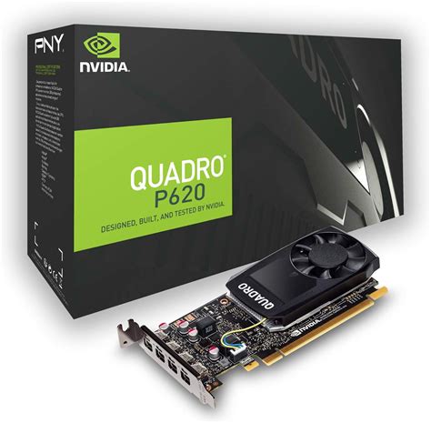 Pny Quadro P620 Professional Graphic Card 2gb Gddr5 Pci Express 30 X16 Single Slot 4x Mini