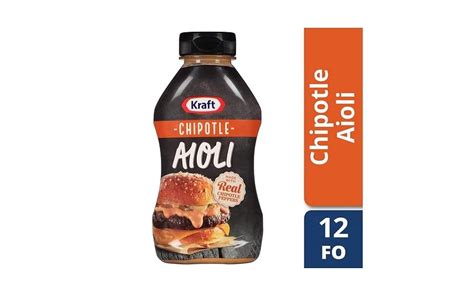 Kraft Chipotle Aioli 12 Fl Oz Bottle Everything Else