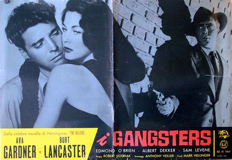 I GANGSTERS MOVIE POSTER THE KILLERS RE MOVIE POSTER