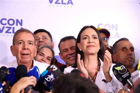 Mar A Corina Machado Agradece Esfuerzo De Testigos Miembros De Mesa Y