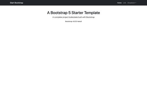 Start Bootstrap