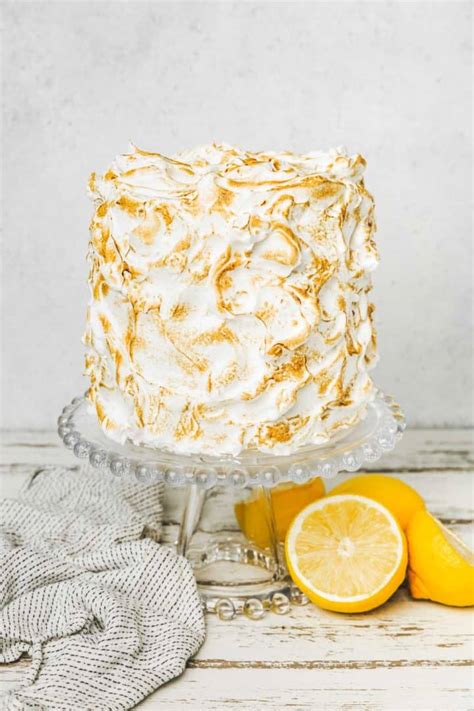 Lemon Meringue Cake Recipe Lemon Curd And Mascarpone Filling