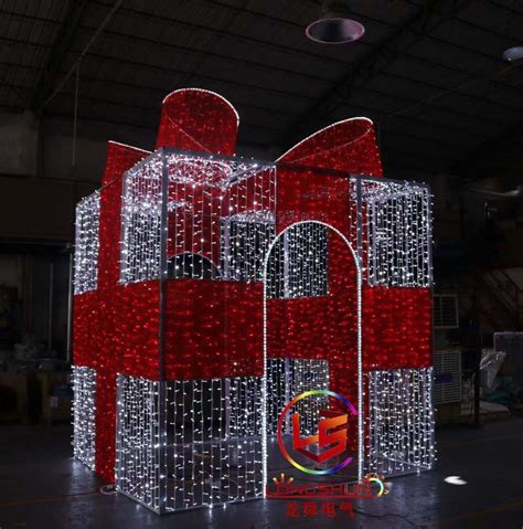 China 3d Motif Light Christmas Decoration T Box Led Light Motif