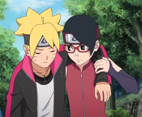 Boruto And Sarada Sasunaru Baruto Manga Naruto Show Cr7 Wallpapers Boruto Characters