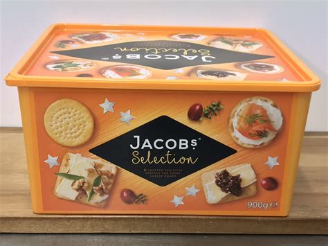 Jacobs Cream Cracker Selection Box 900g 8 Varieties Biscuits For