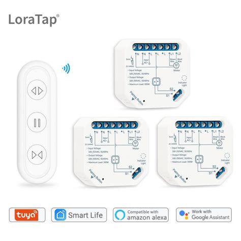 Tuya Interrupteur Connecté Smart Life Pour Rideaux Module De