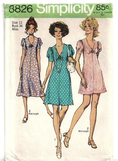 1970s Sewing Patterns