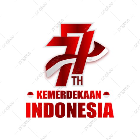 รูปlogo Hut Kemerdekaan 77 Tahun อินโดนีเซีย Png โลโก้ Kemerdekaan อินโดนีเซีย Ke 77 โลโก้