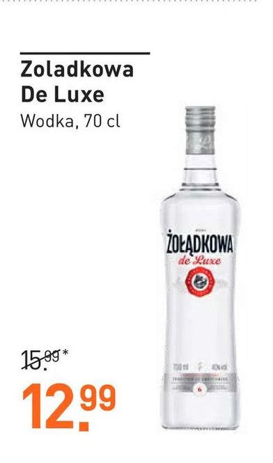 Zoladkowa De Luxe Wodka 70 Cl Aanbieding Bij Gall Gall