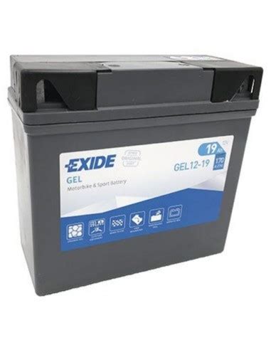 Aldamovil BATERIA MOTO EXIDE GEL12 19 12V 19AH