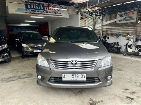 Toyota Kijang Innova V Manual Abu Abu Istimewah Mobil Bekas