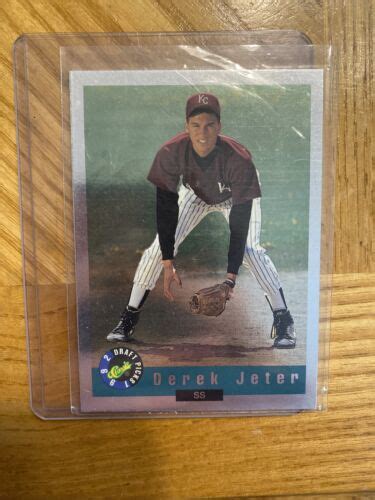 Classic Games Draft Pick Bc Derek Jeter Foil Bonus Nm Or