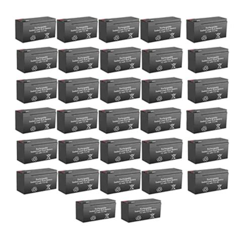 12v 7 5Ah Rechargeable Sealed Lead Acid High Rate Battery Set Of Thirty