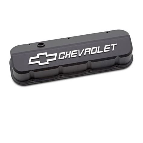 Proform Chevrolet Big Block Slant Edge Valve Covers Black Crinkle Tall Raised And Milled