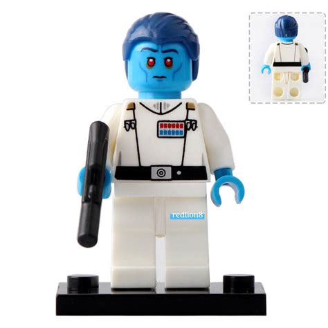 Grand Admiral Thrawn Star Wars Lego Compatible Minifigure Bricks Toys