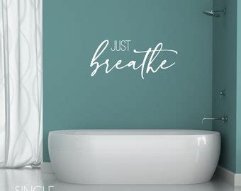 Relax Wall Decal Bathroom Quote Vinyl Sticker Art Decor Bedroom Design