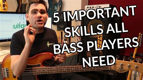 The 5 Important Skills All Bass Players Need (YT079) - eBassGuitar