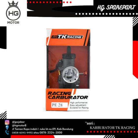 Jual Karbu Karburator Karbulator Carburator Pe Pe Tk Racing