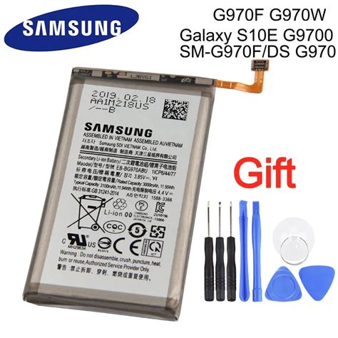 Samsung Orginal Eb Bg970abu 3100mah Battery For Samsung Galaxy S10e S10 E G9700 Sm G970fds Sm