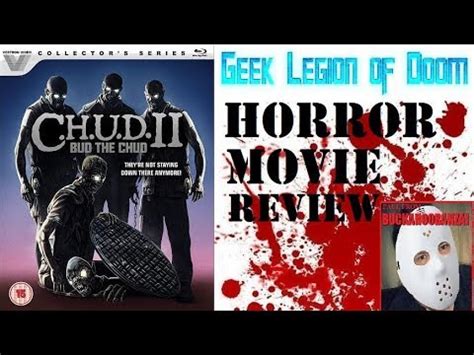 C H U D II BUD THE CHUD 1989 Robert Vaughn Horror Movie Review