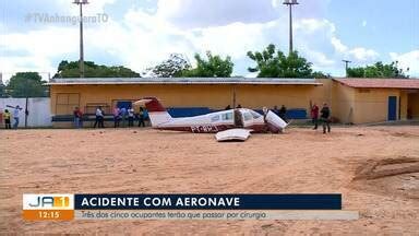 JA 1ª Edição TO Avião moradores de Araguaína cai em cidade do