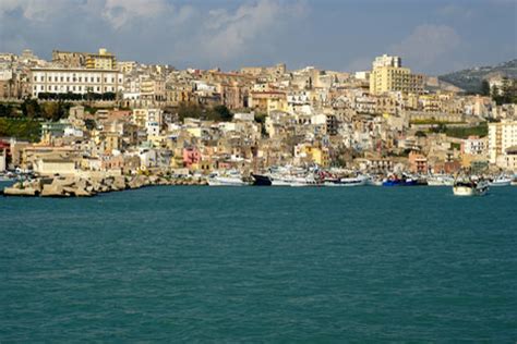 Sciacca, Sicily; a popular beach resort on the south-west coast of Sicily