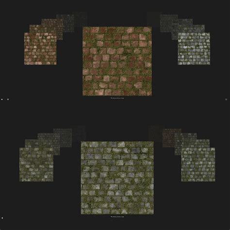 Minecraft Mossy Stone Texture