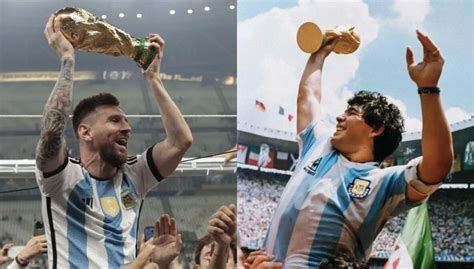 Maradona 1986 Vs Messi 2022 ¿cómo Quedaron Las Estadísticas 442