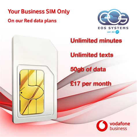 Vodafone Sim Only Deal It Solutions And Services Northern Ireland Eos