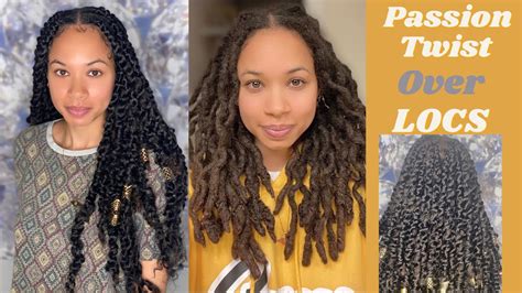 Passion Twist Over Locs Youtube