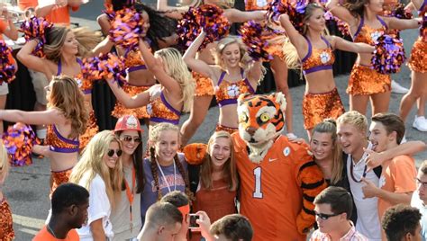 Wild Photos Of Clemson Cheerleaders Causing A Stir Before Florida State Game