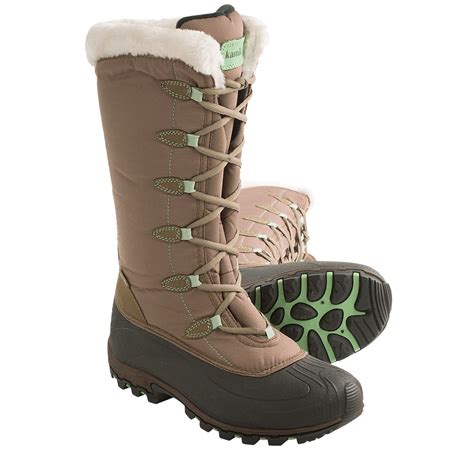 Kamik Encore Snow Boots For Women 7591d Save 58