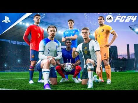 FC 24 UEFA EURO 2024 Update PS5 Gameplay France VS Portugal Live Ft