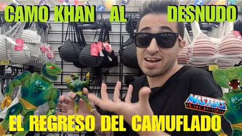 Camo Khan Origins El Retorno Del Camuflado He Man Review Motu Youtube