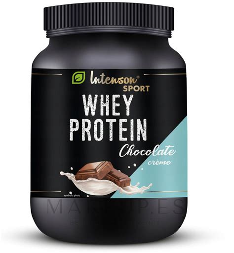 Intenson Sport Whey Protein Chocolate Creme Suplemento Deportivo De